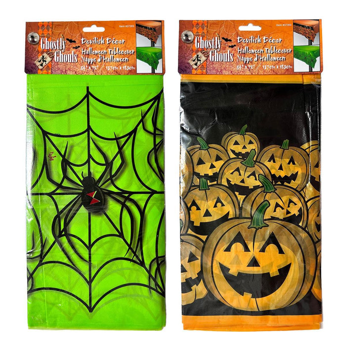 GHOSTLY GHOULS TABLECOVER 54INx72IN