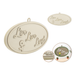 Decorative wall art with 'Live Love Laugh' text and floral design on a white background
