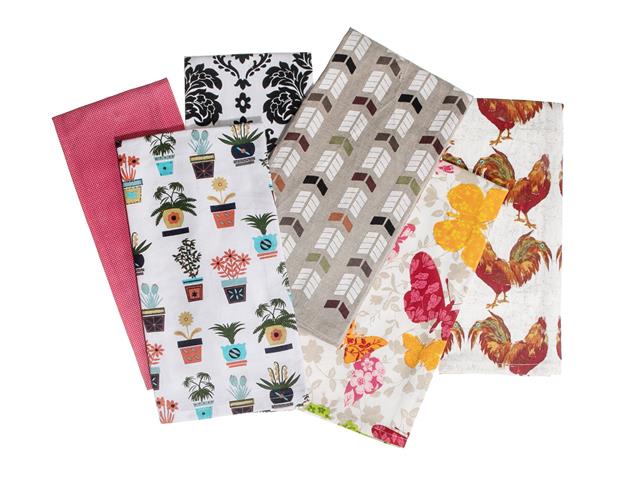 COTTON PRINTED KITCHEN TOWELS