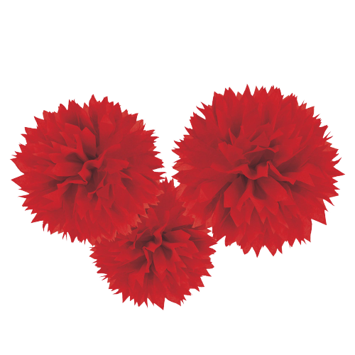 FLUFFY PAPER DECORATIONS