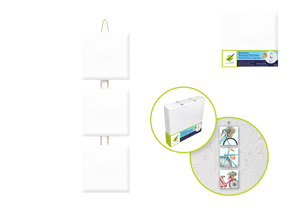 5IN X 5IN STRETCHED HANGING CANVAS