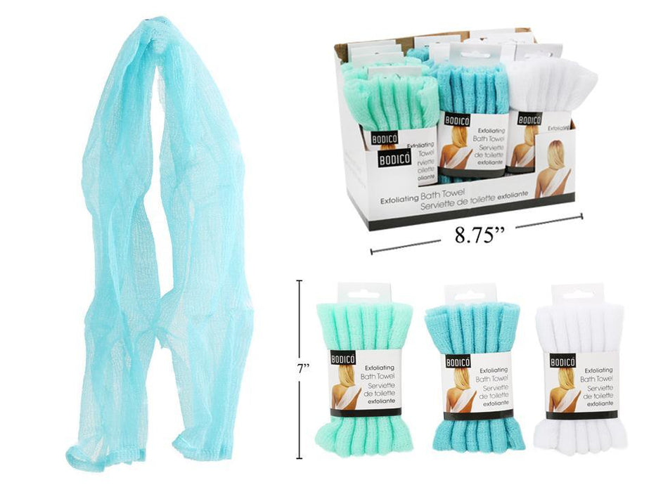 BATH BACK EXFOLIATING TOWEL