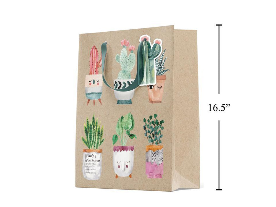 JUMBO GIFT BAG - PLANT FRIENDS