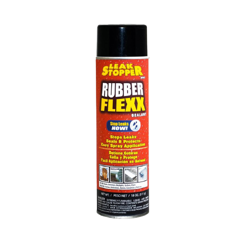 LEAK STOPPER BLACK RUBBER FLEX SPRAY SEALANT & REPAIR 511G