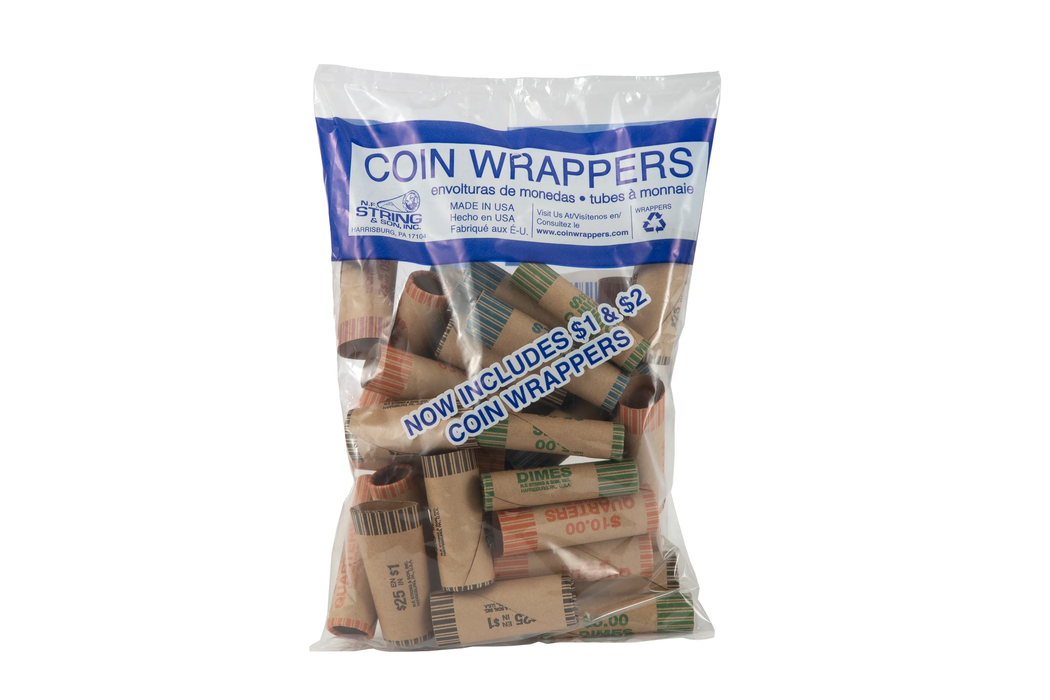 COIN WRAPPERS ASSORTED