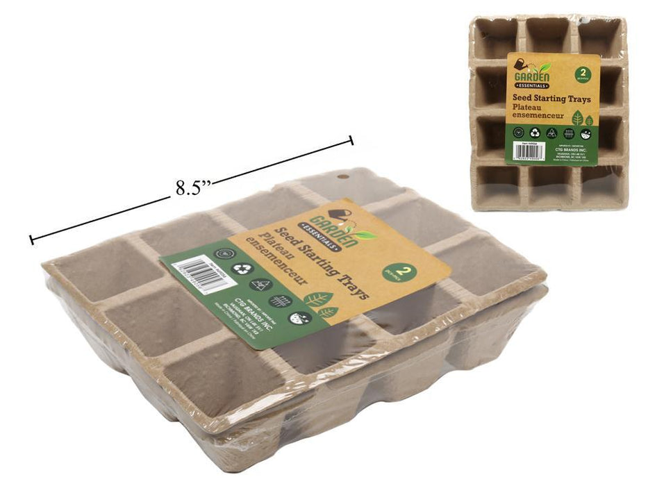 GARDEN SEED STARTING TRAYS 2pcs