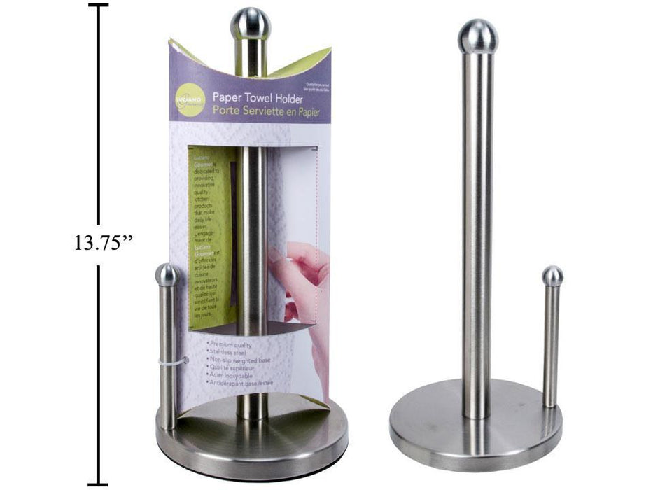 PAPER TOWEL HOLDER STAINLESS STEEL