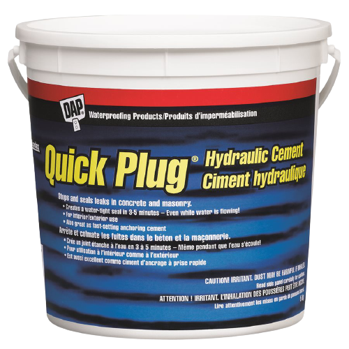 DAP QUICK PLUG  HYDRAULIC & ANCHORING CEMENT 1.25G