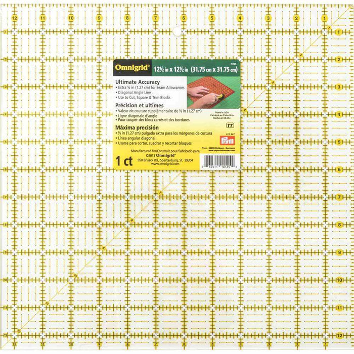 OMNIGRID RULER 12-1/2IN X 12-1/2IN