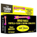 Box of Arrow Brad Nails with yellow and black packaging