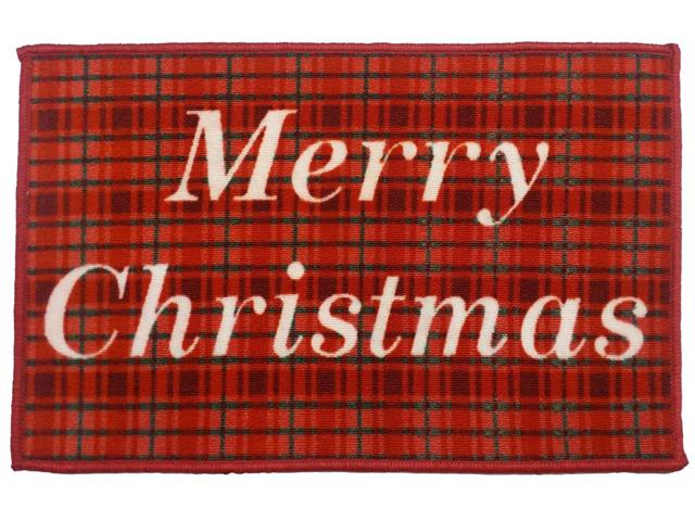 MERRY CHRISTMAS KITCHEN MAT 18"X30"