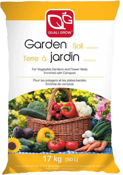 QUALI GROW GARDEN SOIL 50L