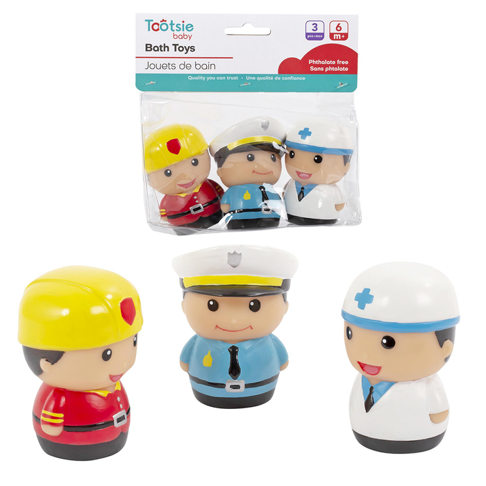 TOOTSIE BABY OCCUPATION BATH FIGURES
