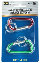 CARIABINER W-RING LARGE 2 PCS