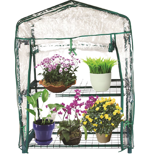 2 TIER GREENHOUSE 27IN X19IN X37IN