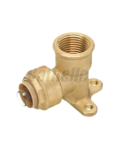 PUSH-FIT CONNECT FITTING 90D 1/2INX1/2IN