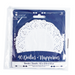 Package of Le Petit Boulanger 4.5-inch round white paper doilies, 40-count, featuring a decorative lace-style pattern for baking and serving.