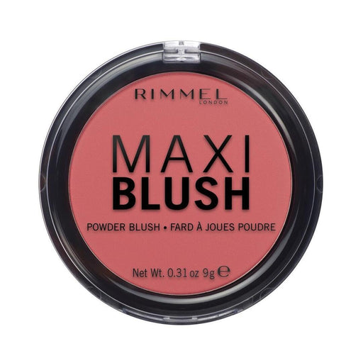 Rimmel Maxi Blush compact on a white background