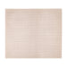 Beige woven placemat on a white background