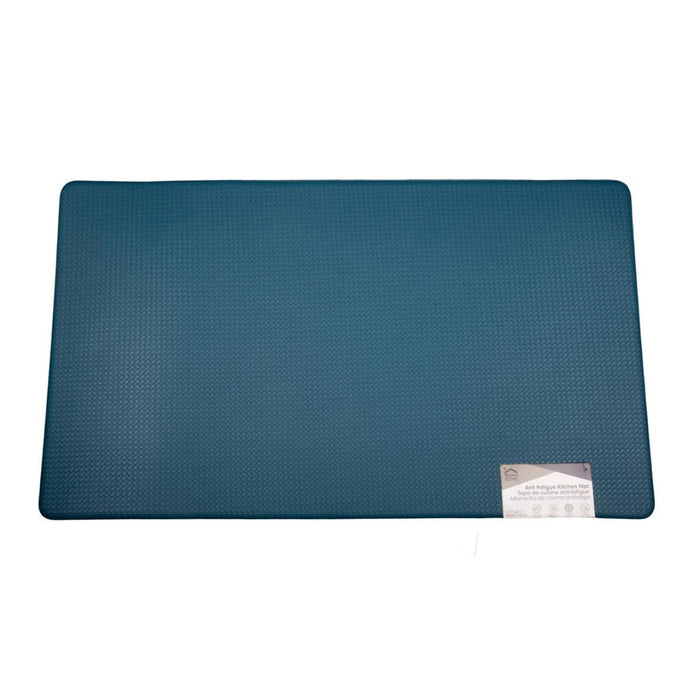 blue anti-fatigue floor mat