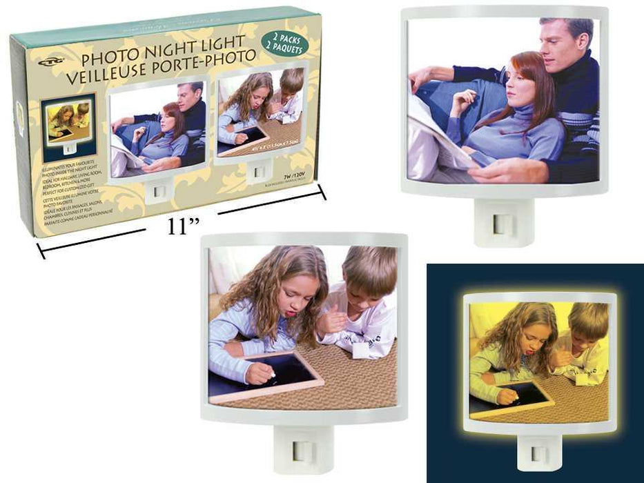 2PC PHOTO NIGHT LIGHT COLOUR BOX