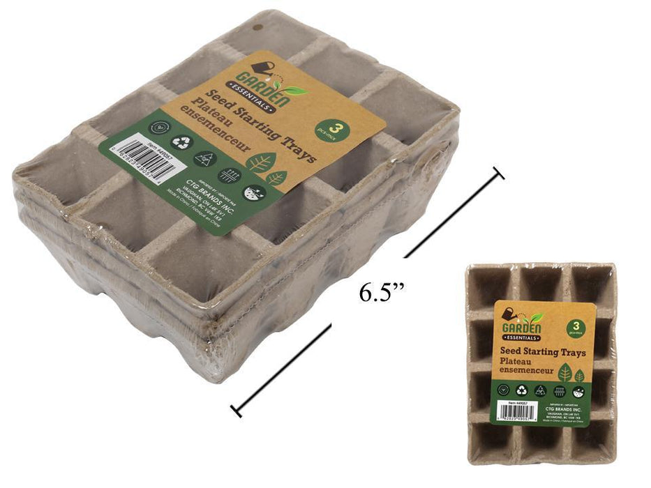 SEED STARTING TRAYS 3pcs