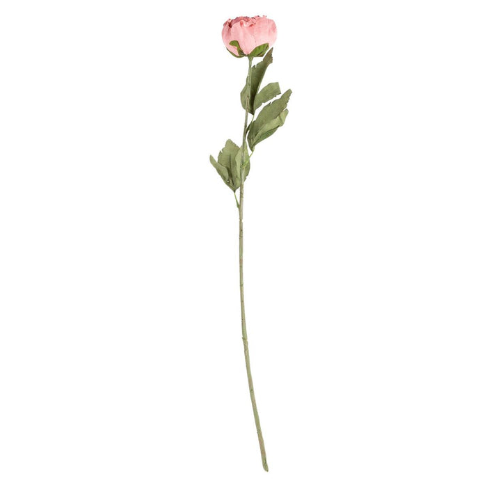 PINK PEONY STEM - 27.5"H