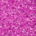 Close-up of pink and purple plastic beads
