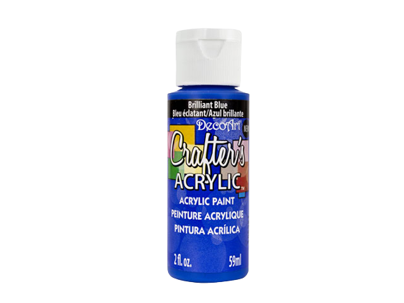 CRAFTERS ACRYLIC PAINT - 2 OZ CRAFT