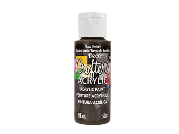 CRAFTERS ACRYLIC PAINT - 2 OZ CRAFT