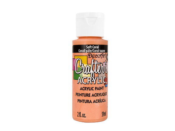 CRAFTERS ACRYLIC PAINT - 2 OZ CRAFT