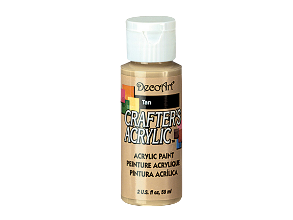 CRAFTERS ACRYLIC PAINT - 2 OZ CRAFT