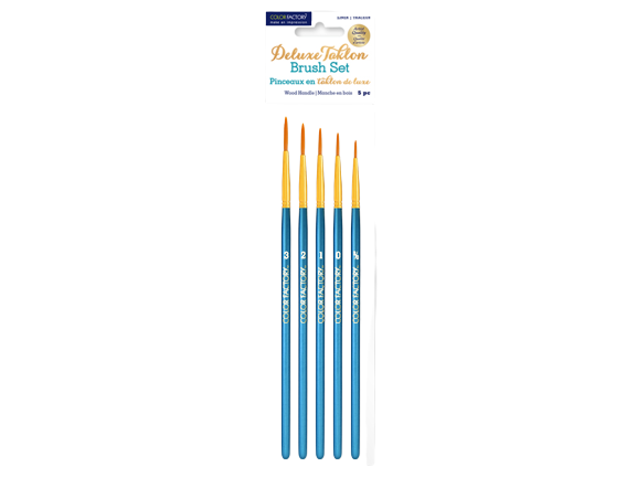 DELUXE TAKLON BRUSH SET - LINER