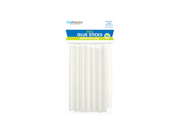 DUAL TEMP MINI GLUE STICKS - 18PCS