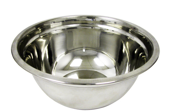 STAINLESS STEEL MIXING BOWL WITH DUO FINISH