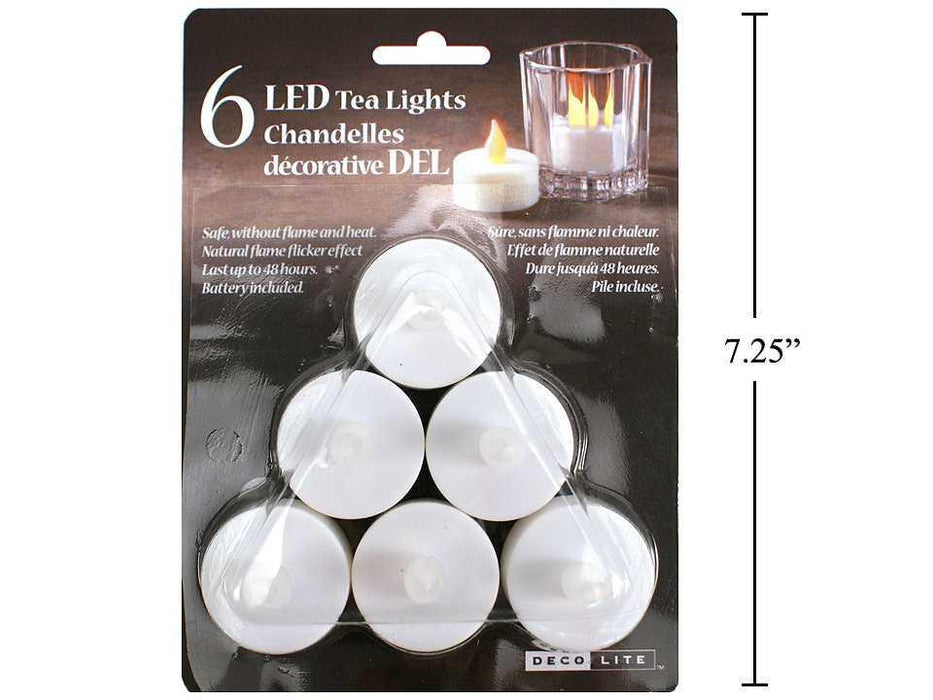 DECO LITE FLICKERING TEALIGHTS