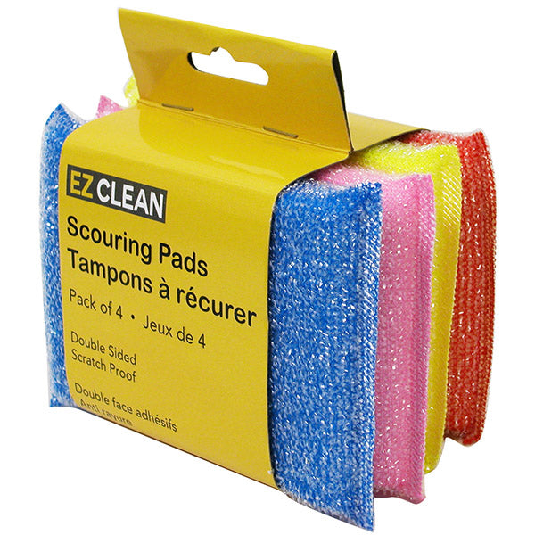 SCRUBBER SPONGE MULTI 4PK
