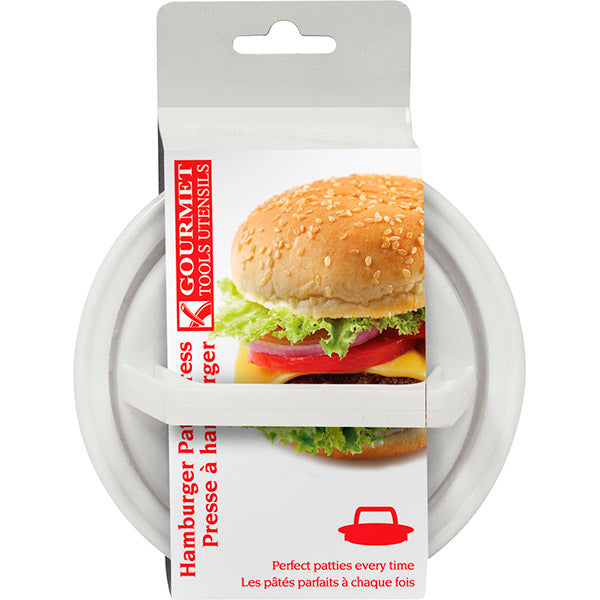 HAMBURGER PATTY PRESS WHITE