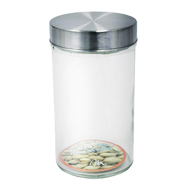 JAR STORAGE WITH METAL COVER 600ML