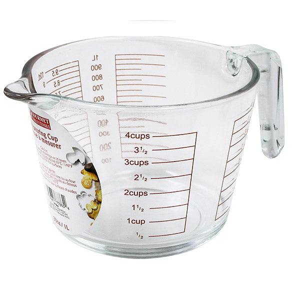 GLASS MEASURING CUP 32 OZ - 4 CUPS