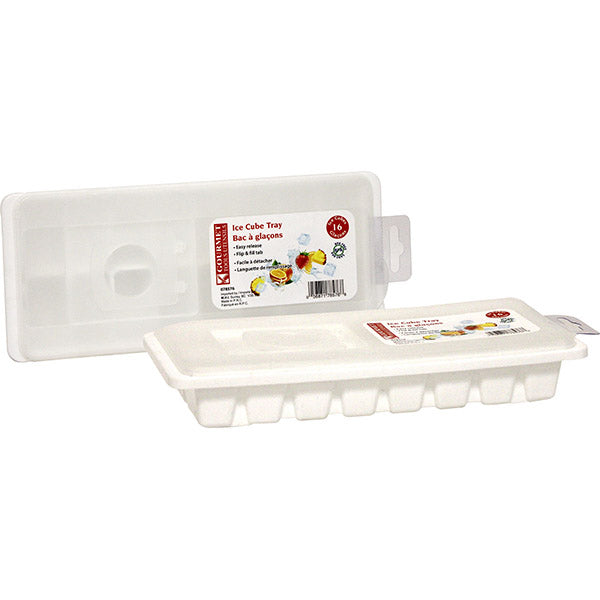 ICE CUBE TRAY WITH COVER