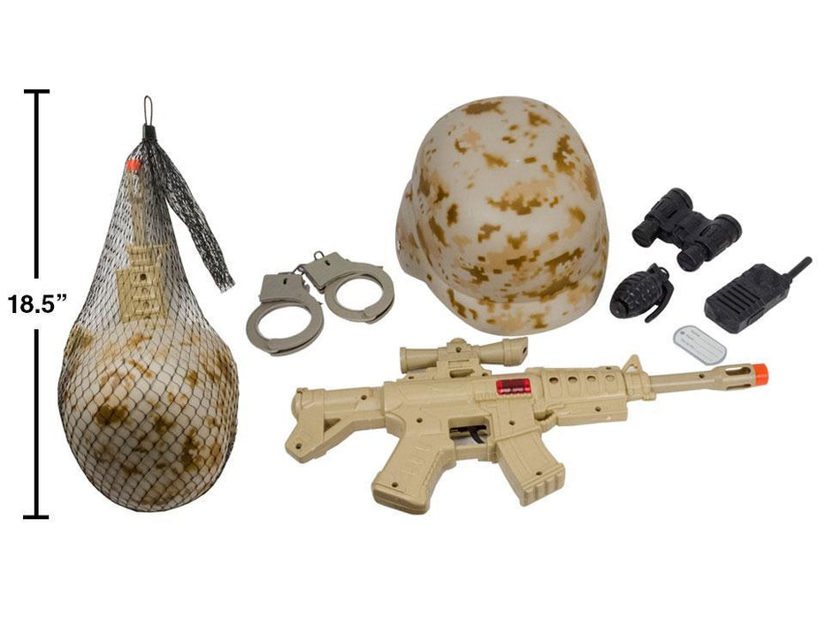 ARMY PLAYSET - 7 PCS