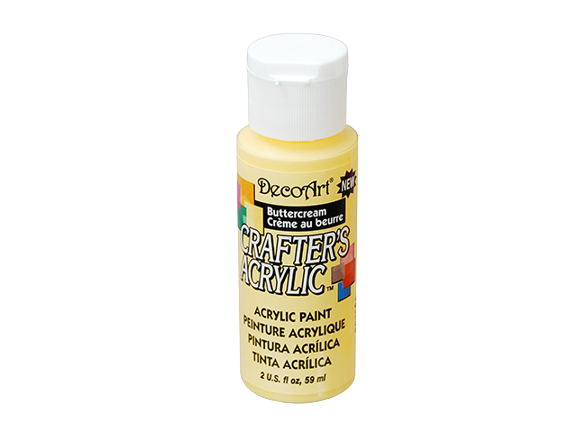 CRAFTERS ACRYLIC PAINT - 2 OZ CRAFT