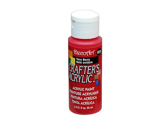 CRAFTERS ACRYLIC PAINT - 2 OZ CRAFT