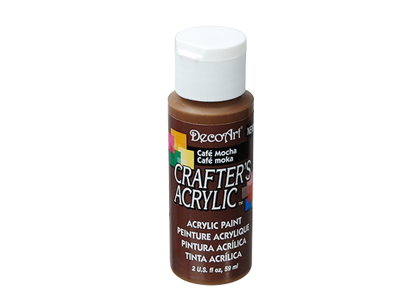 CRAFTERS ACRYLIC PAINT - 2 OZ CRAFT