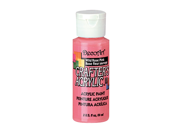 CRAFTERS ACRYLIC PAINT - 2 OZ CRAFT