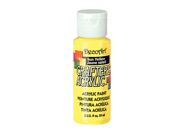 CRAFTERS ACRYLIC PAINT - 2 OZ CRAFT