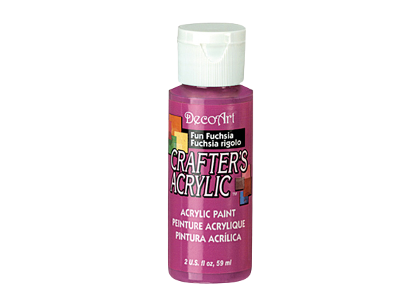 CRAFTERS ACRYLIC PAINT - 2 OZ CRAFT