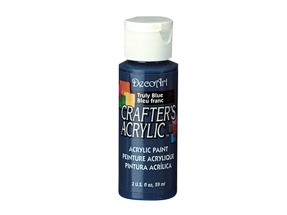 CRAFTERS ACRYLIC PAINT - 2 OZ CRAFT