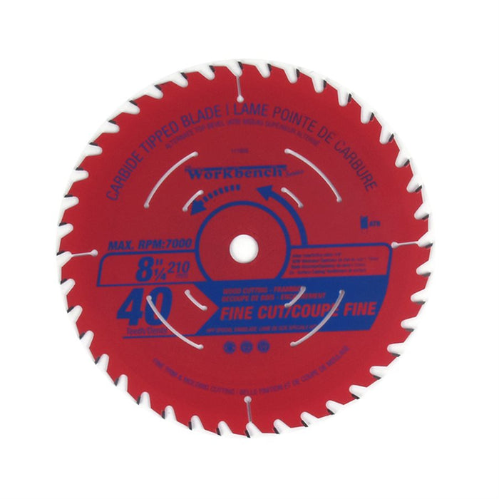 SAW BLADE ATB FINE CUT 8-¼IN 40T